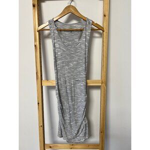 Dakini Racerback Striped Gathered Dress ( S )